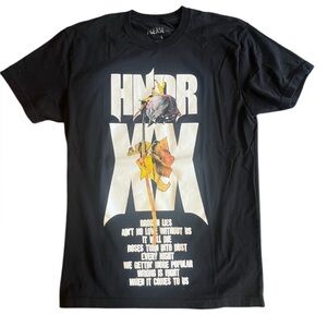 Cease & Desist X‎ Future Black Graphic T-Shirt for Men. Made in UK. 100% Cotton.